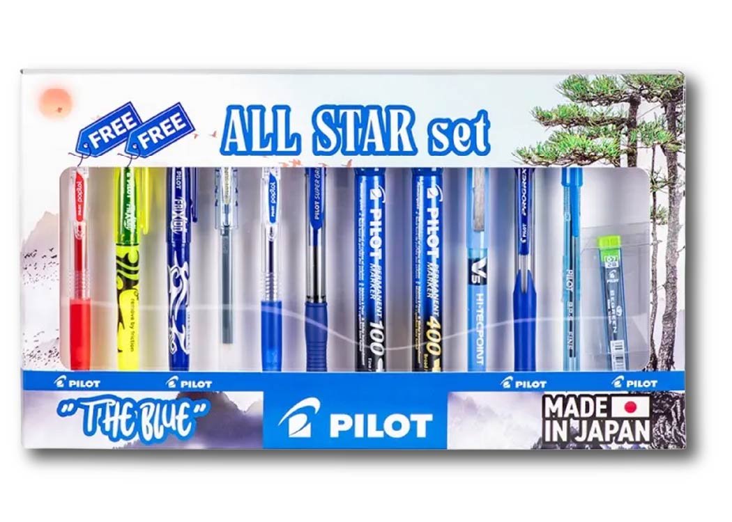 SET ALL STAR THE BLUE 12 PCS